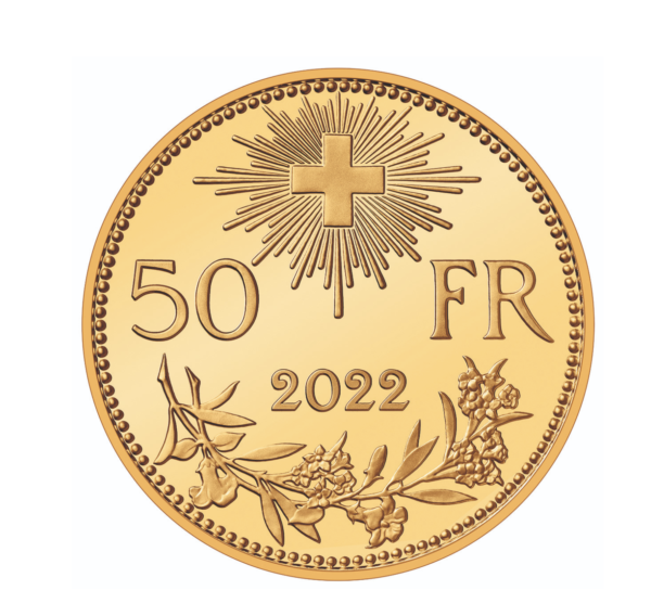 Goldvreneli 50 Fr.