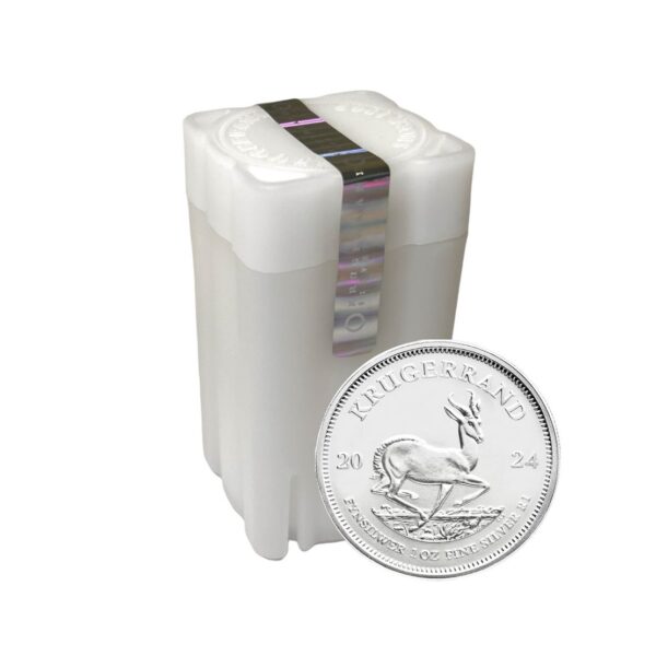 25x 1 Unze Silber Tube Krügerrand 2024